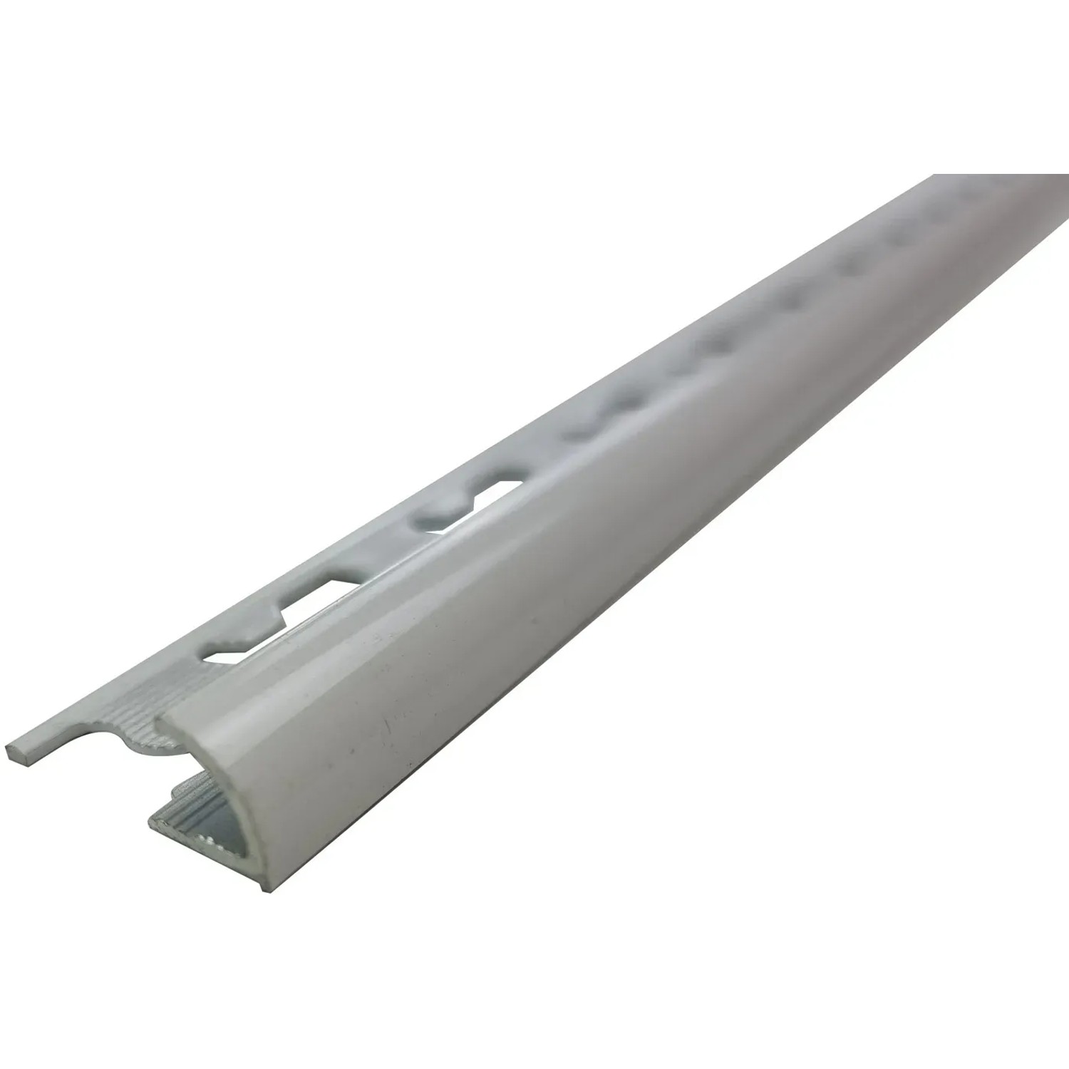 E-shop Arcansas Ochranný profil RONDALU alu práškovo lakovaný biely 8 x 24 x 1000 mm