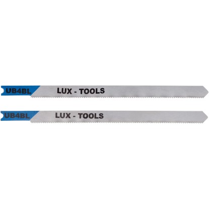 LUX-TOOLS Listy priamočiarej píly na kov upínanie U dlhé, 2 ks