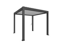 Biohort Pergola 3 x 3 tmavo sivá/biela 312 x 312 cm Biohort Pergola 3 x 3 tmavo sivá/biela 312 x 312 cm