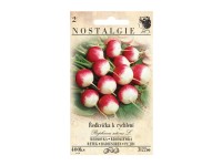 Nostalgie Reďkovka DUO guľatá červenobiela Nostalgie Reďkovka DUO guľatá červenobiela
