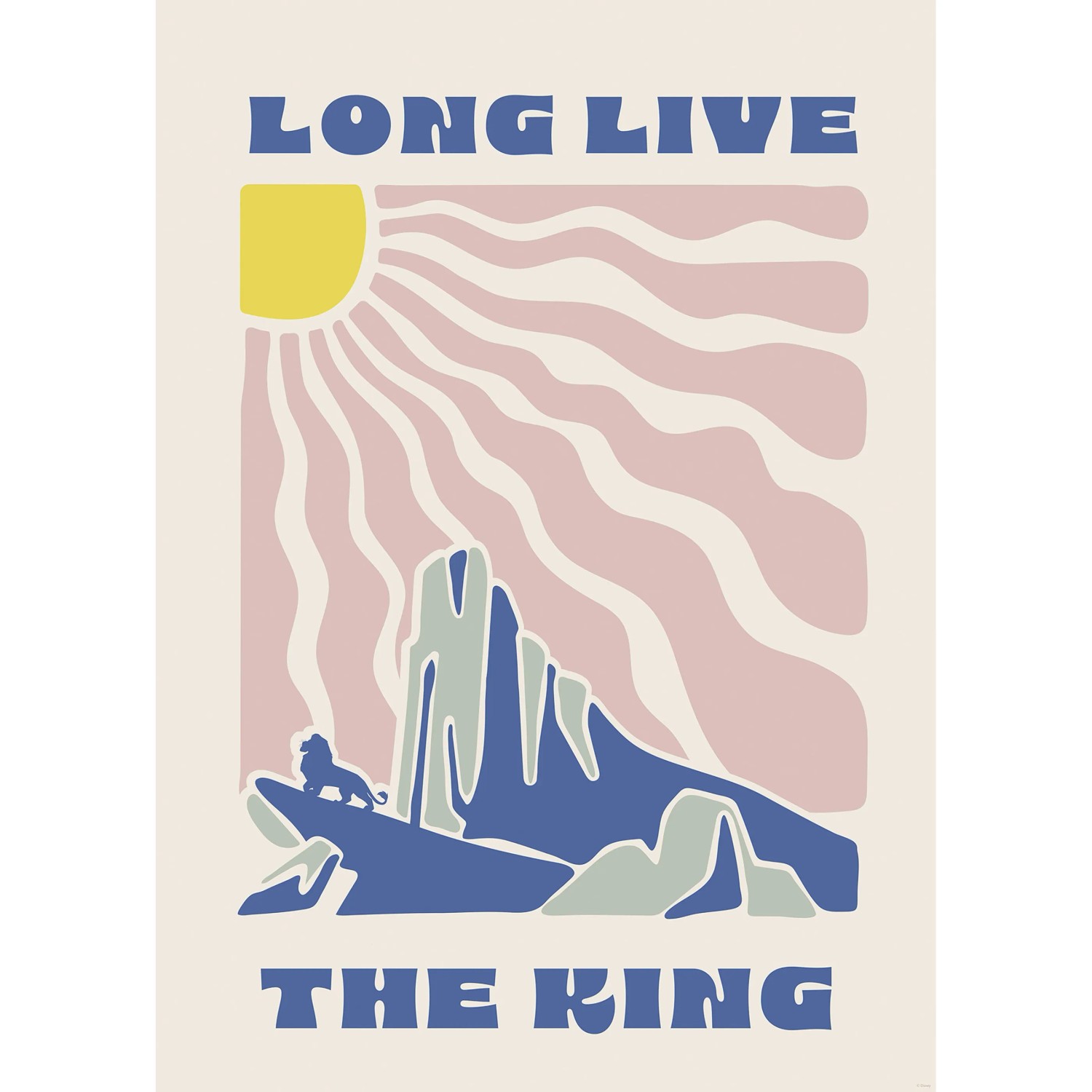 E-shop Komar Plagát Disney Lion King Pride Rock 50 x 70 cm