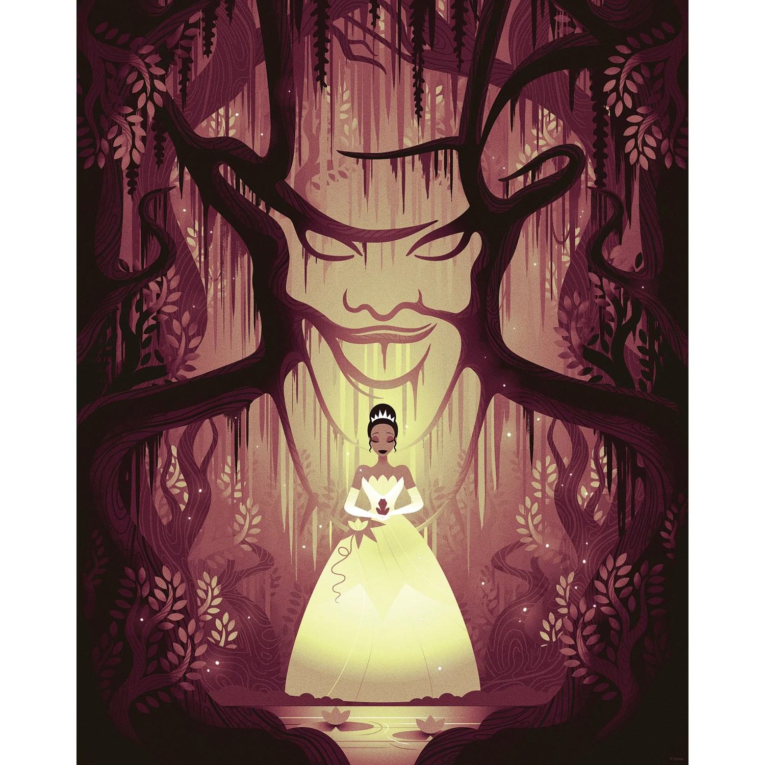 E-shop Komar Plagát Disney Tiana Dr. Facilier 40 x 50 cm