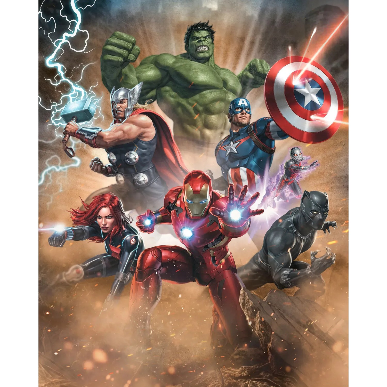 E-shop Komar Vliesová fototapeta Avengers Superpower 200 x 250 cm