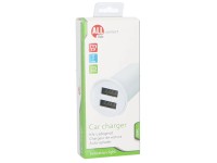 ALL RIDE Connect Nabíjačka 2x USB do autozapaľovača bez kábla, 3.1 A