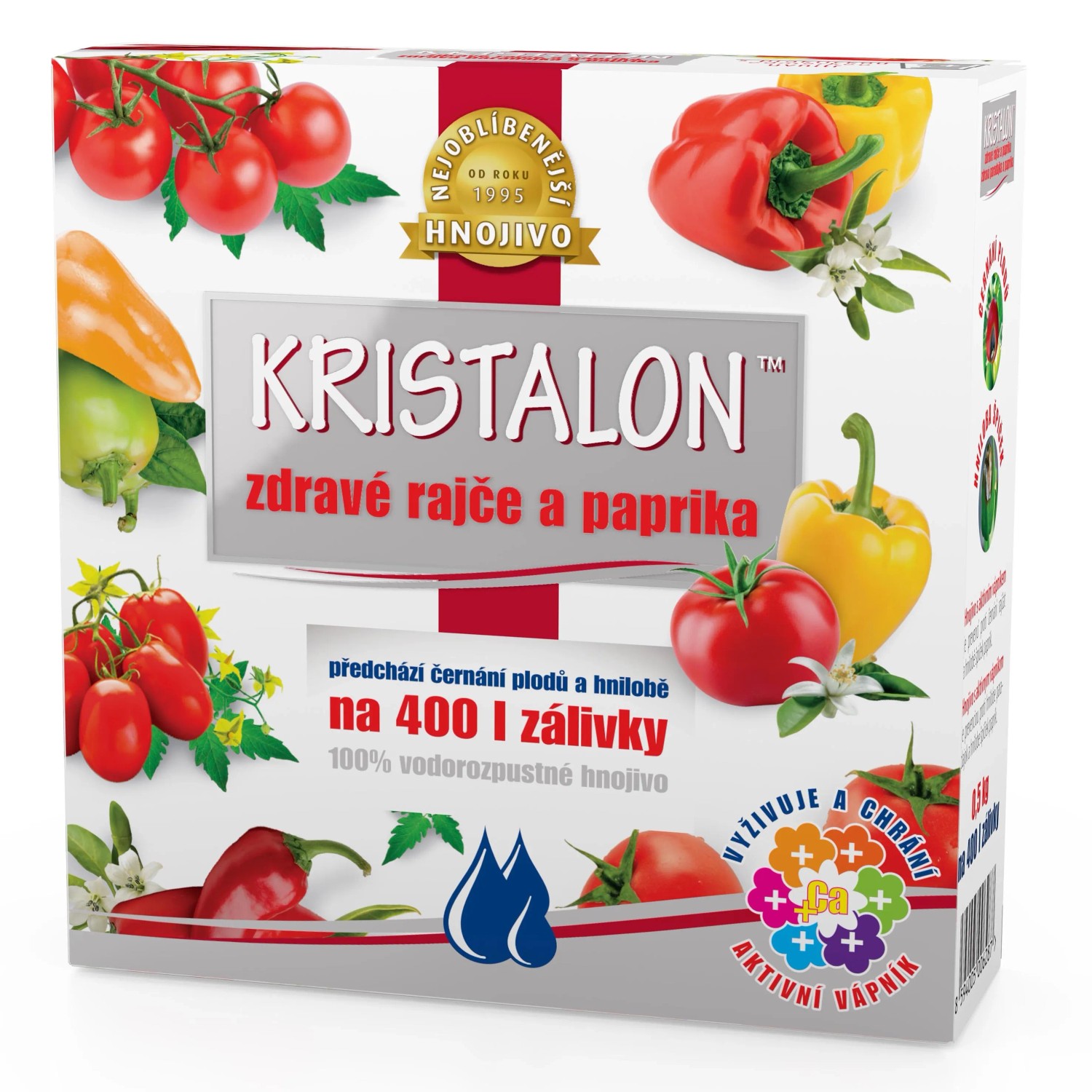 E-shop KRISTALON Kryštalické hnojivo Zdravá paradajka a paprika 0,5 kg