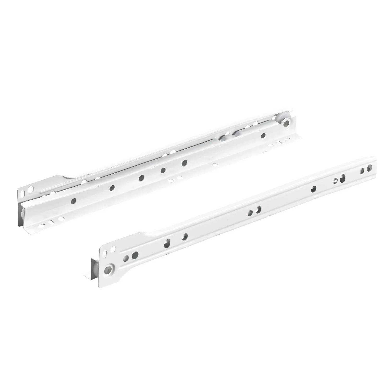 E-shop Hettich Čiastočný rolničkový výsuv FR 302, 12 kg, biela, 300 mm