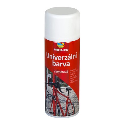 PRIMALEX Univerzálna farba v spreji RAL 9010 biela matná 400 ml