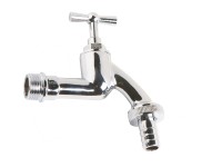 OBI Odtokový ventil 21 mm (R 1/2) s hadicovou závitovou spojkou s otočnou páčkou