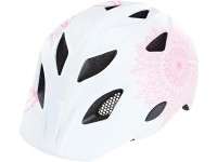 Prophete Detská cyklistická prilba, biela/ružová, 48-52 cm