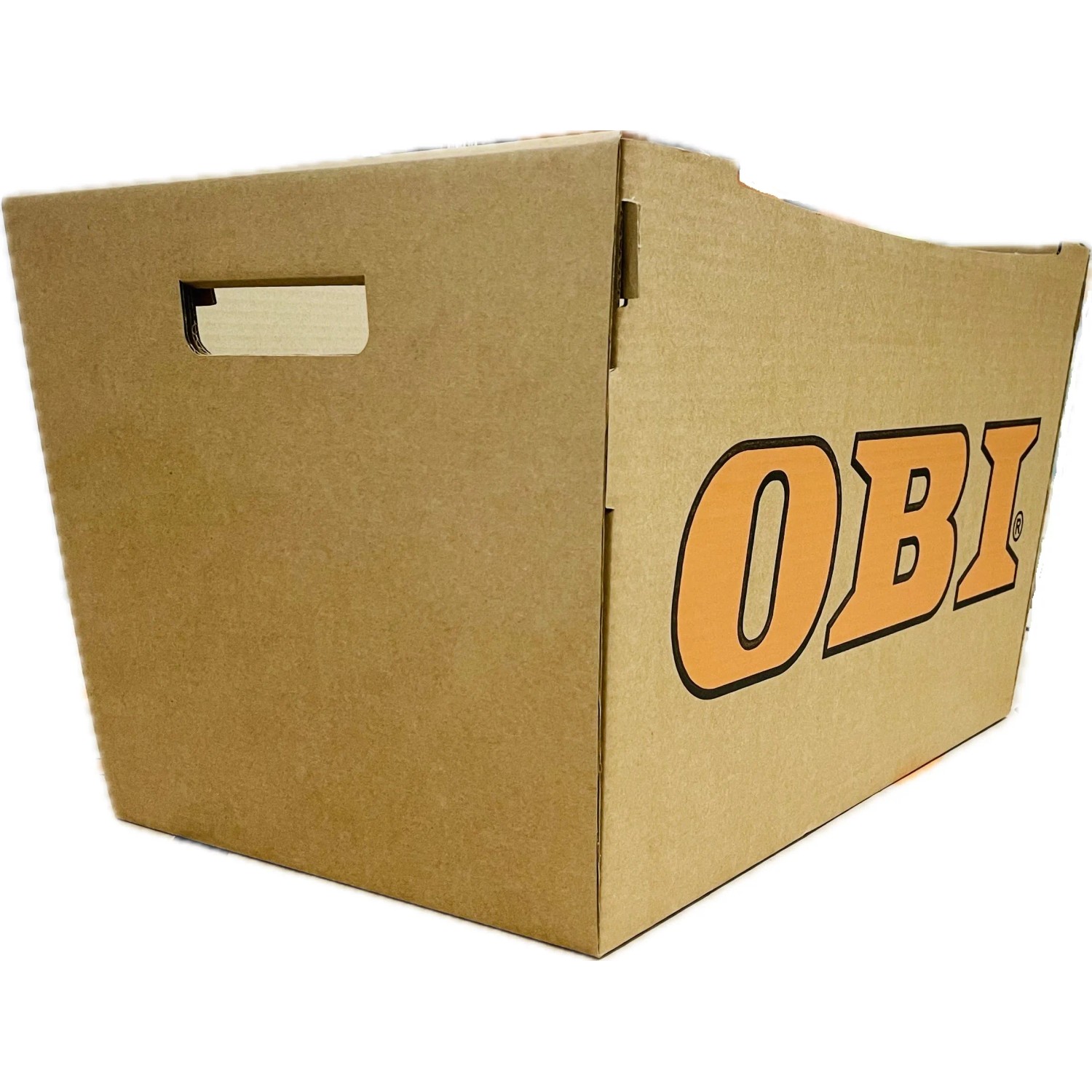 E-shop OBI Nákupná kartónová krabica