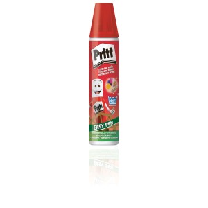Pritt Easy Pen lepiaca tyčinka, červená, pre kancelárske potreby a tvorenie.