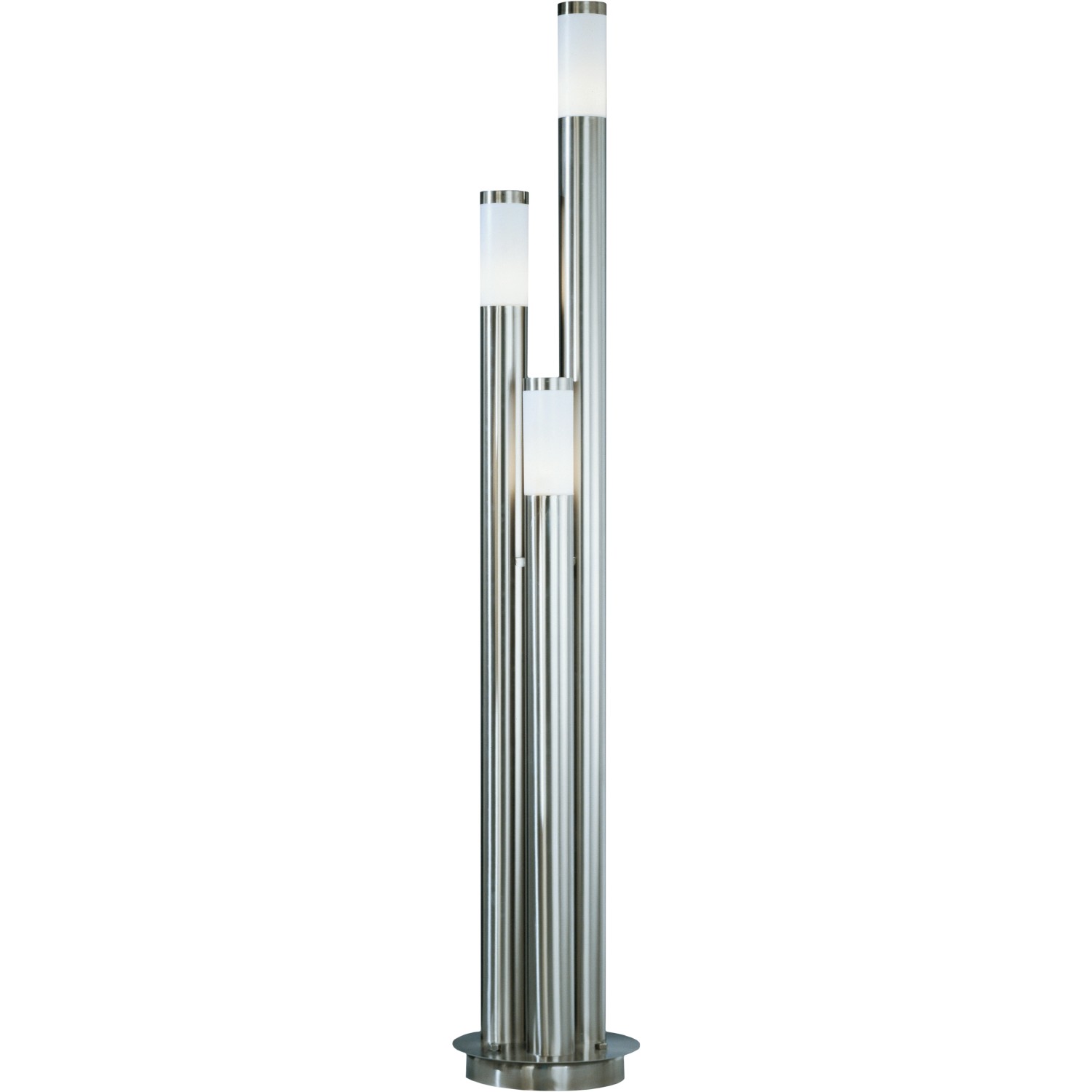 E-shop GLOBO Záhradná lampa BOSTON biela E27 23 W pr. 280 x 1700 mm