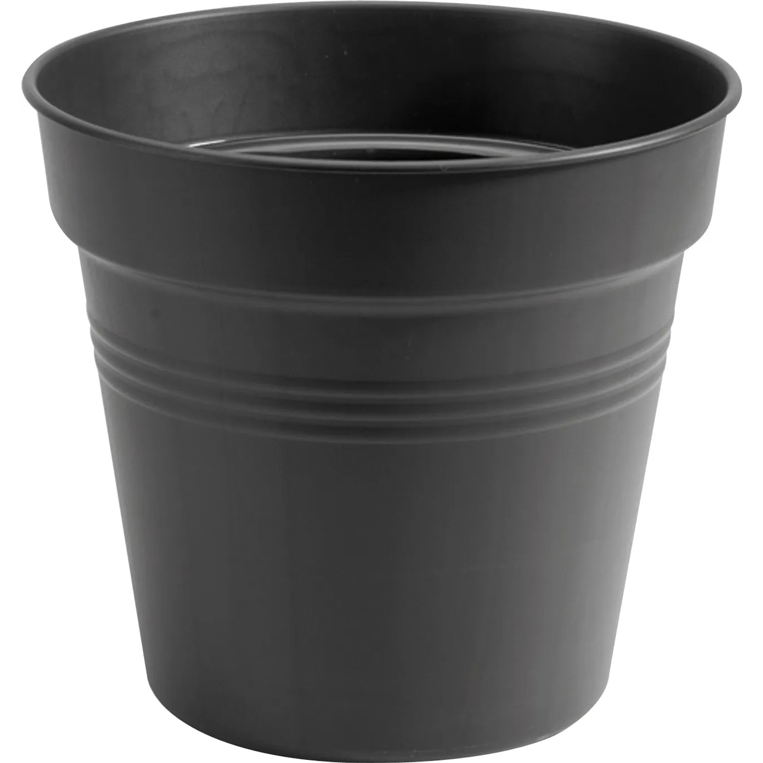 E-shop elho Výsadbový kvetináč Green Basics Growpot čierny pr. 27 x 25 cm
