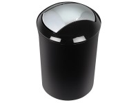 Spirella Odpadkový kôš Sydney 5 l plastový čierny