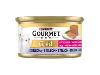 GOURMET Paštéta pre mačiatka Gold Kitten s teľacím mäsom, 85 g GOURMET Paštéta pre mačiatka Gold Kitten s teľacím mäsom, 85 g