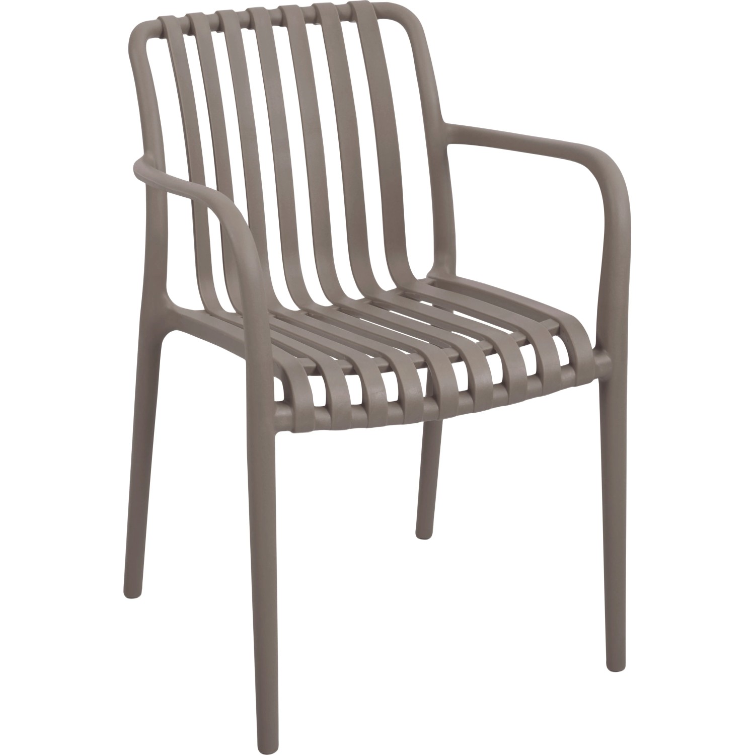 E-shop OBI Stohovacia stolička Merrydale taupe 81 x 56 x 58 cm