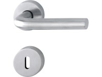 CMI Rozetové kovanie na interiérové dvere, tvar L, nerez oceľ matná 38 - 42 mm CMI Rozetové kovanie na interiérové dvere, tvar L, nerez oceľ matná 38 - 42 mm