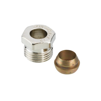 Protimex Zverná spojka pre medené a oceľové potrubie, 12 mm, 1/2"IG