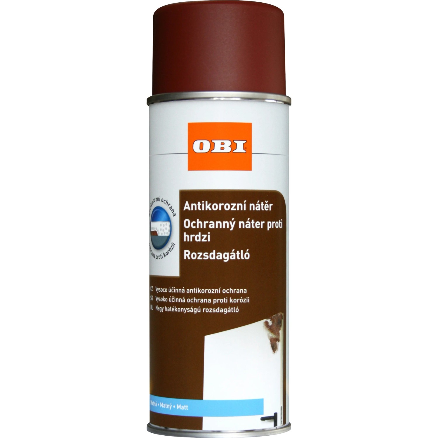 E-shop OBI Blokátor hrdze červenohnedý 400 ml