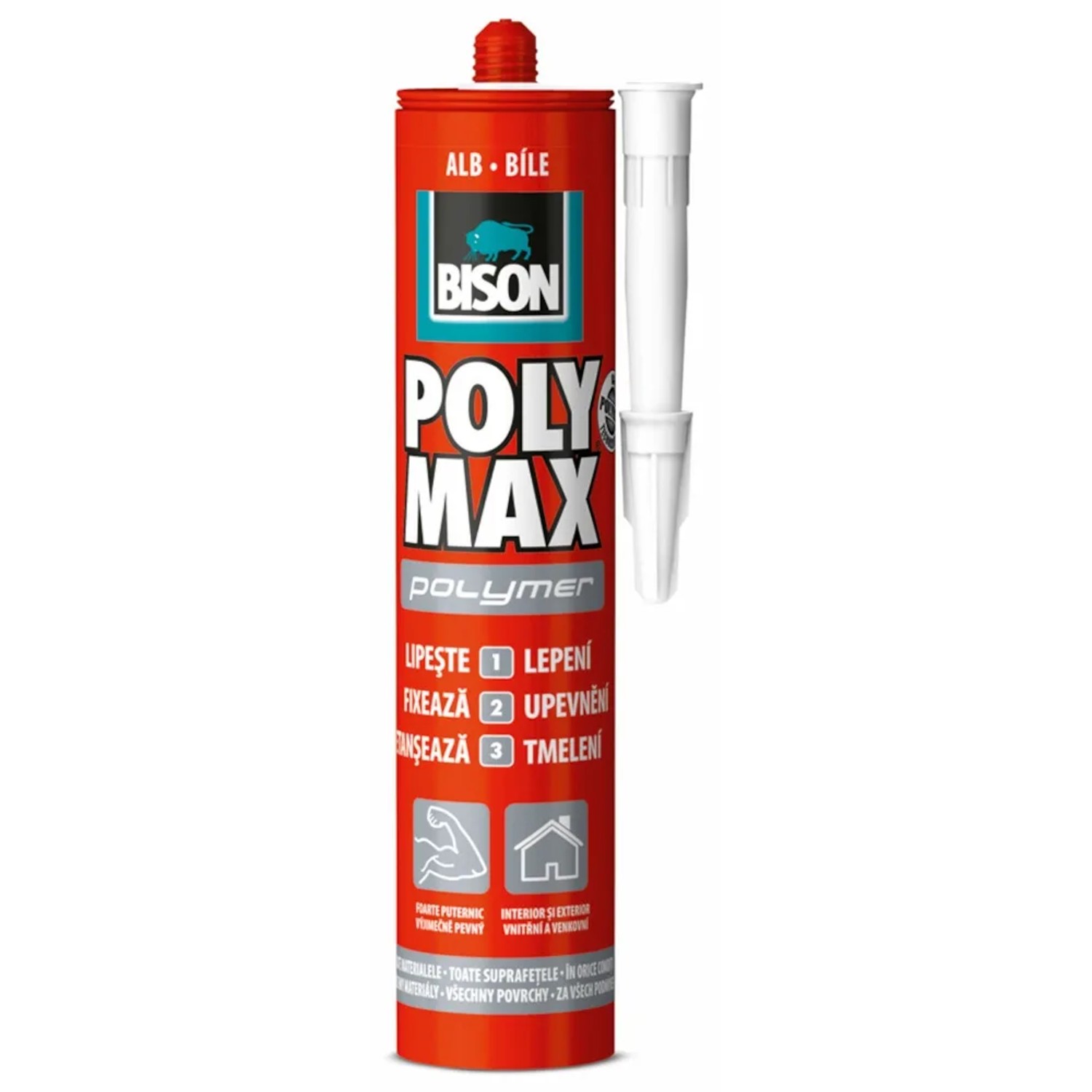 E-shop BISON Lepidlo POLY MAX original white, 465 g