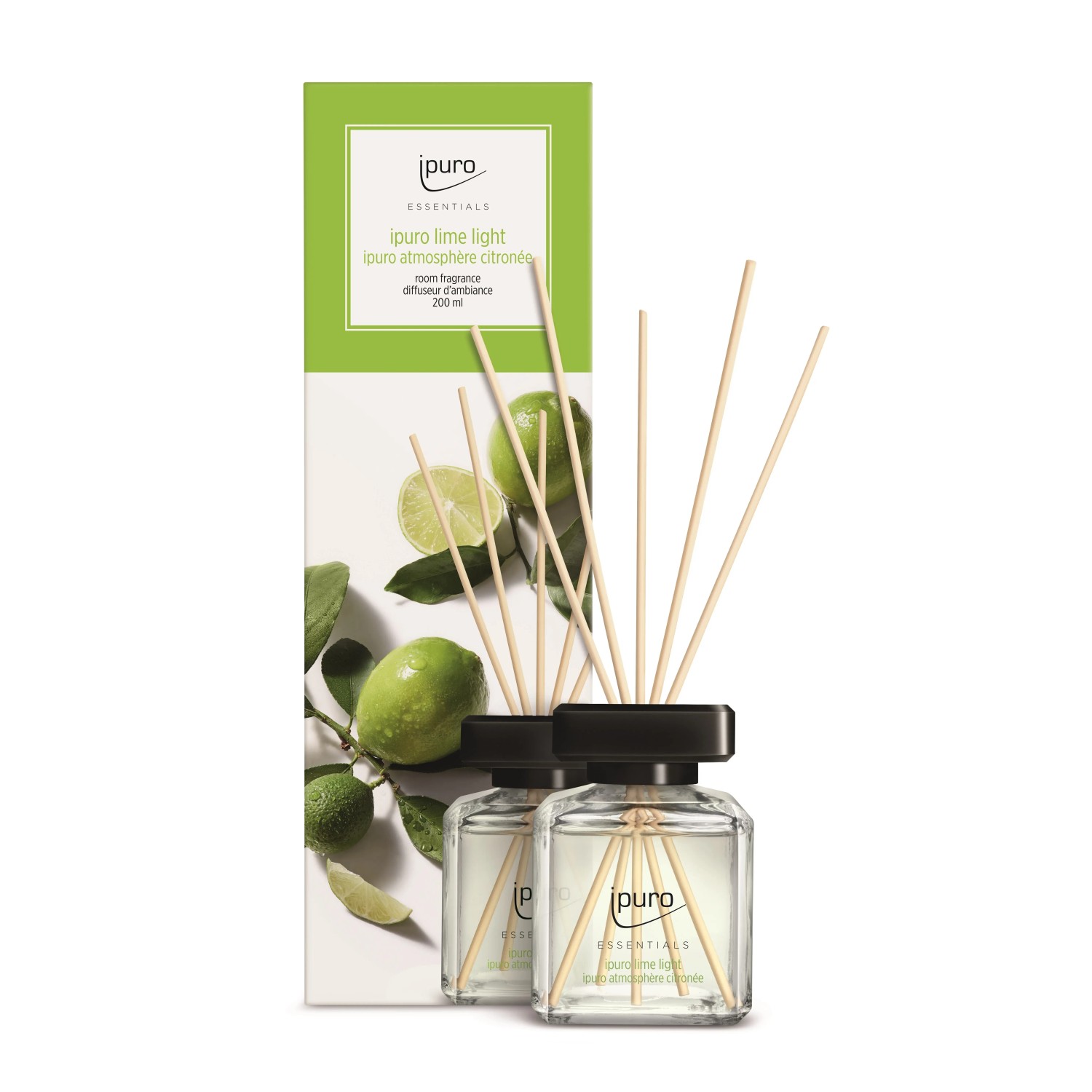 E-shop Ipuro Aroma difuzér Essentials Lime Light 200 ml