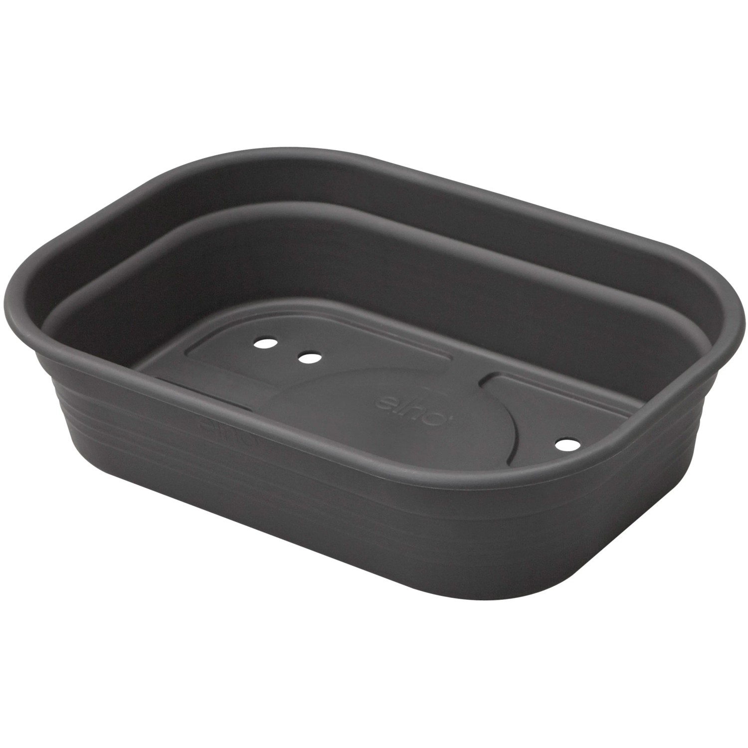 E-shop elho Výsadbová miska Green Basics S čierne 24 x 6 x 17 cm
