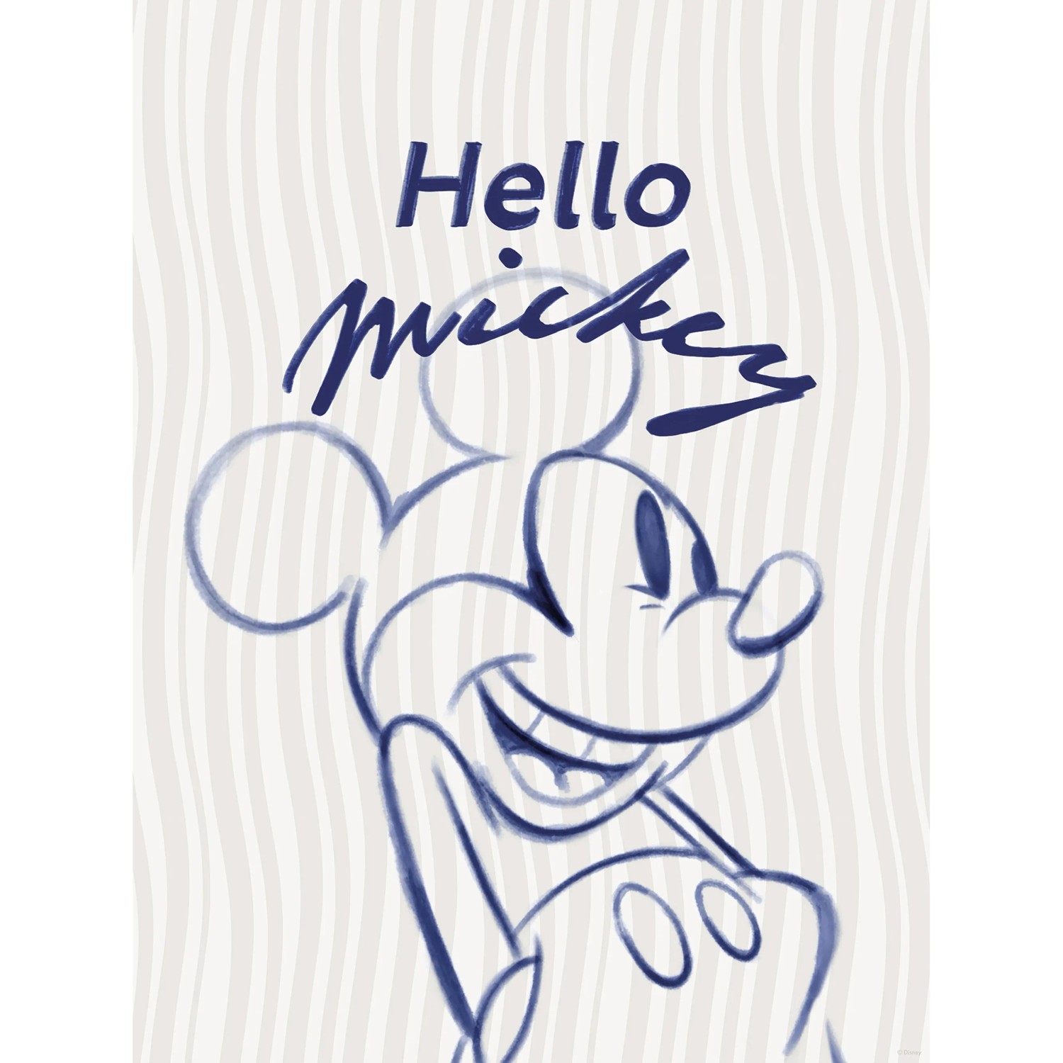 E-shop Komar Plagát Disney Mickey Mouse Hello 30 x 40 cm