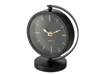 Boltze Stolové hodiny Balia, čierna, 10 x 16 x 20 cm