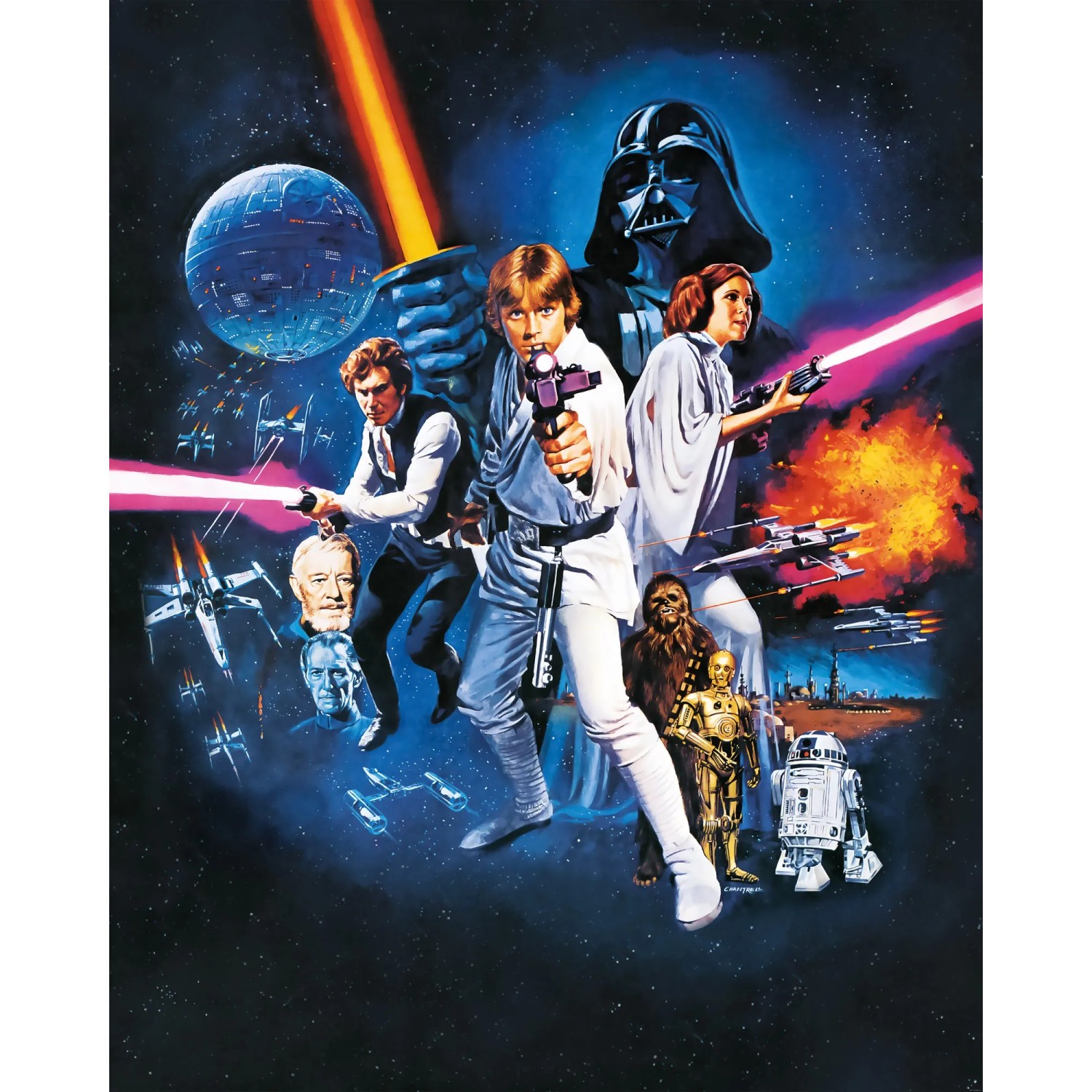 E-shop Komar Vliesová fototapeta Star Wars Poster Classic 1 200 x 250 cm