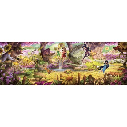 Komar Papierová fototapeta Faries Forest, 368 x 127 cm