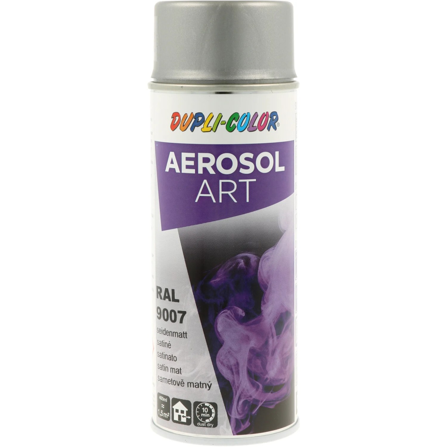 E-shop DUPLI-COLOR Lak v spreji AEROSOL ART (9007) sivý hliník 400 ml