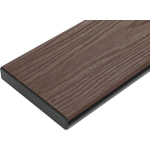 Terasa doska WPC, hnedá/sivá, koextrudovaná, 2,3x13,8x290 cm. Robustná doska na terasu.