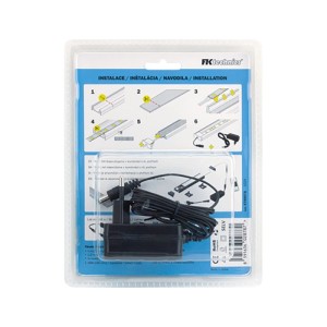 FK technics Set LED pásik COB 36W 4000lm 4000K 5 m