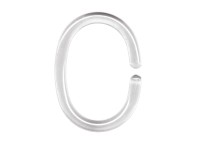 Kleine Wolke Krúžky pre sprchový záves transparentný, 12 ks