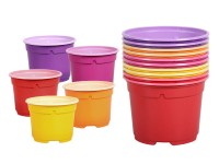 Kvetináč výsadbový Color Duo, pr. 11 cm, 10 ks