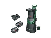 Bosch Aku drvič záhradného odpadu UniversalShredder 2x18V-25 (2x4,0Ah + nab.)