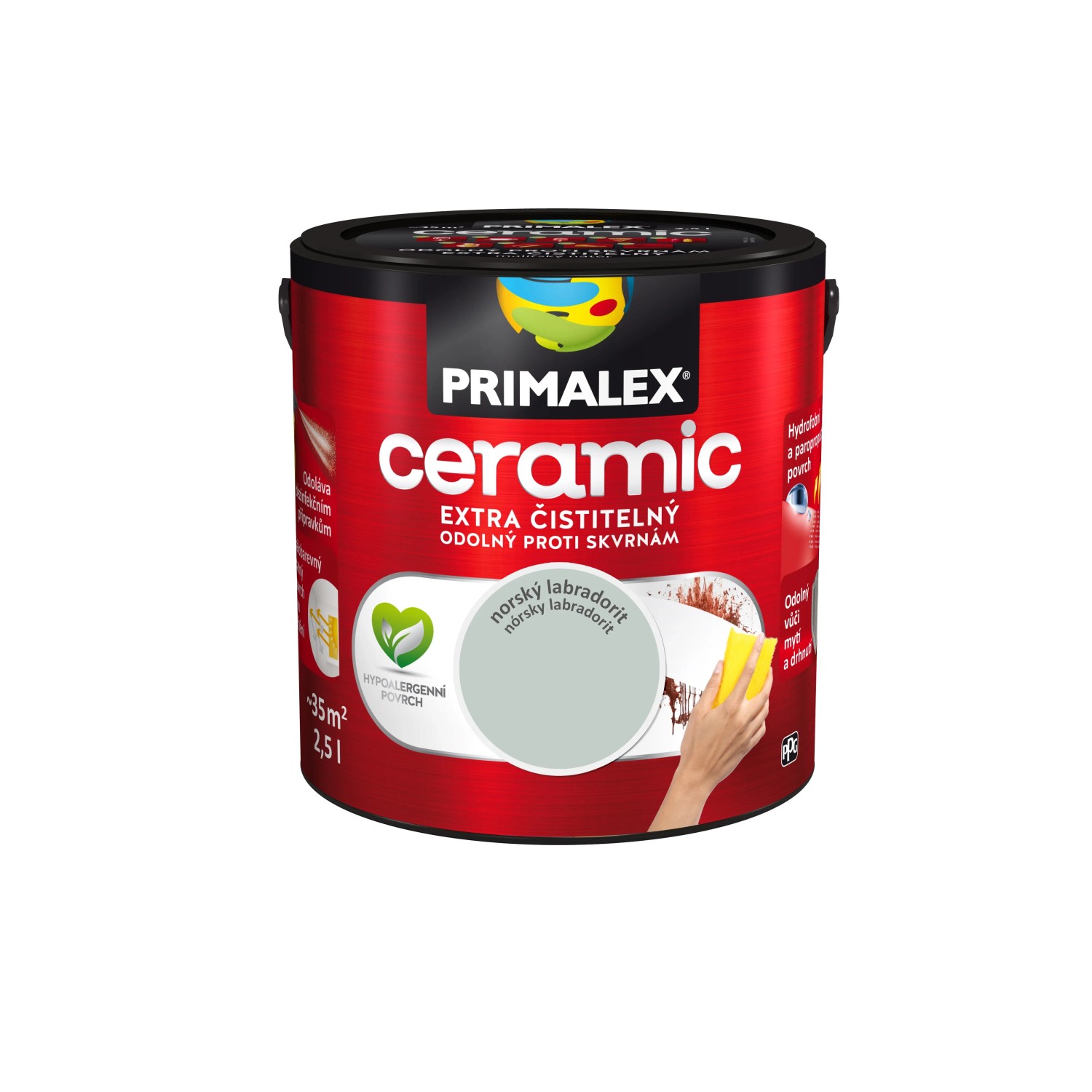 E-shop PRIMALEX Vnútorný maliarsky náter Ceramic Nórsky Labradorit 2,5 l