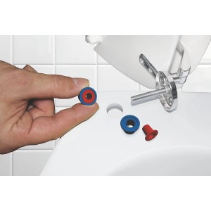 baliv WC sedadlo - sada 2 kusov pre protišmykovú montáž WC sedadiel.