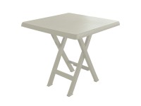 MEGA PLAST Skladací stolík TEO cappuccino 70 x 70 x 70 cm