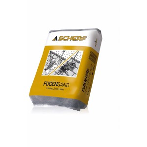 Vrece škárovacieho piesku antracit (1-3 mm) na škárovanie dlažby na terasách a cestách.
