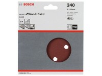 Bosch Brúsny papier C430, 150 mm, 240, 5 ks