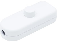 OBI Medzišňúrový vypínač 2 A, biely