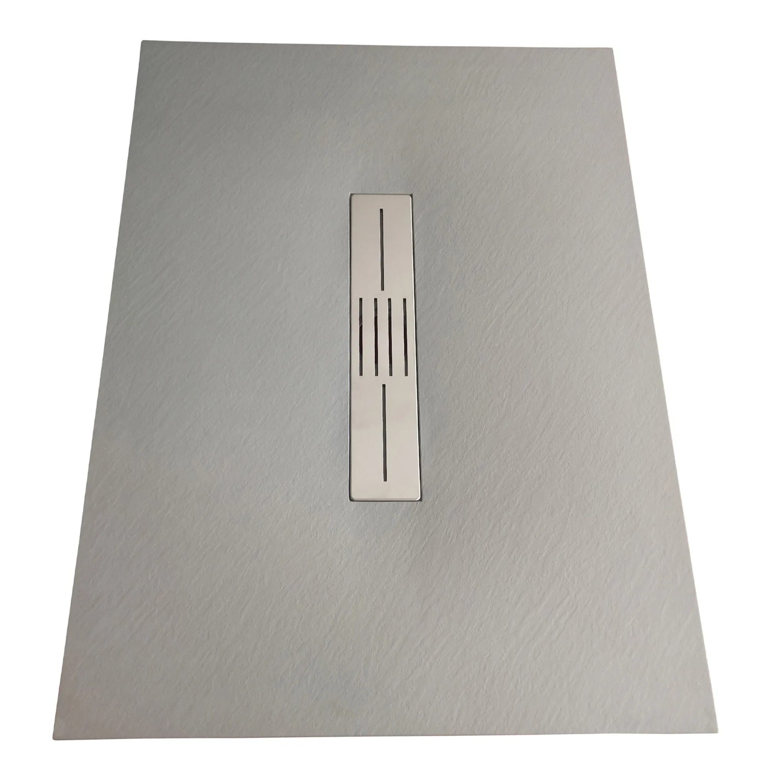 E-shop Sanotechnik Rezateľná sprchová vanička SMC sivá 170 x 80 x 2,6 cm