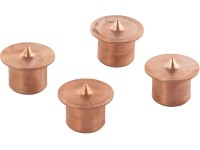 Wolfcraft Centrovacie valčeky - označovacie hroty pre kolíky, pr. 10 mm, 4 ks