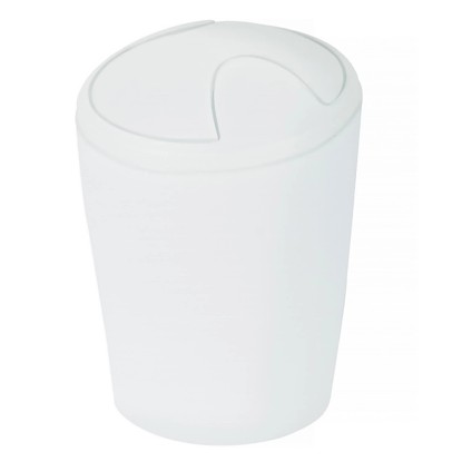 Spirella Kozmetický odpadkový kôš "Move" biely, 5 l