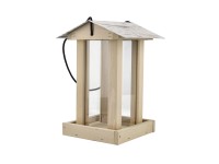 Krmítko pre vtáčiky závesné, piesková, 19 x 19 x 28 cm Krmítko pre vtáčiky závesné, piesková, 19 x 19 x 28 cm