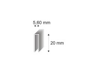 RON Spony stolárske 364/20 M, dĺžka 5,6 x 20 mm, 3600 ks