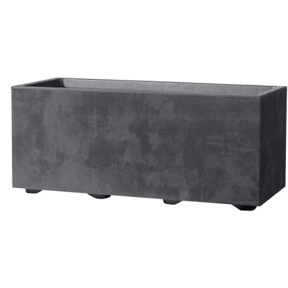 Deroma Truhlík Millennium Cassetta antracitový 25 x 59 x 25 cm