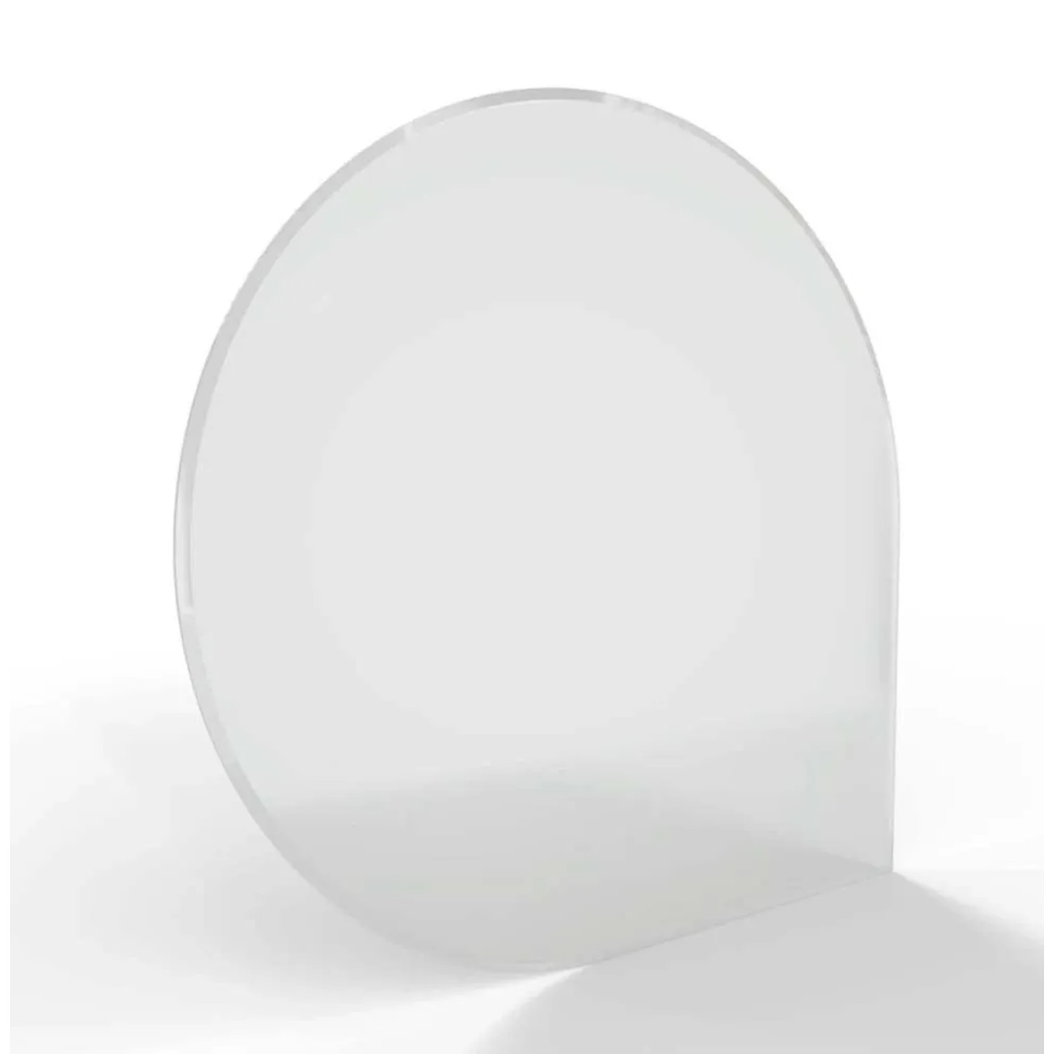 E-shop HS Flamingo Sklo pod kachle kvapka, číre, 1100 x 1100 x 6 mm