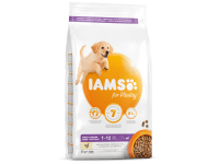 IAMS Granule pre psov PUPPY LARGE 1-12 mesiacov s čerstvým kuracím 3 kg